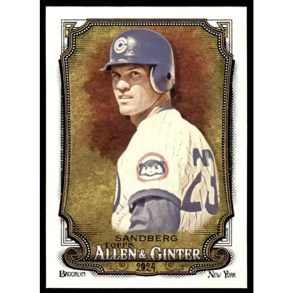 2024 Allen & Ginter #135 Ryne Sandberg NM-MT Chicago Cubs Baseball Card - Baseball Card Single