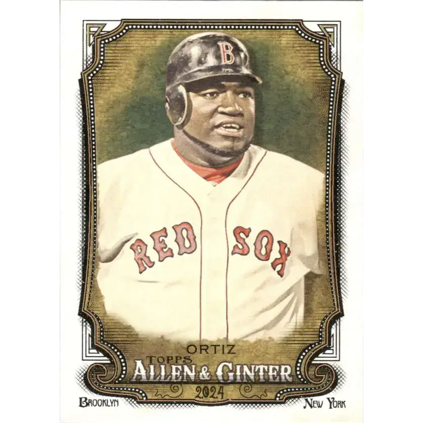 2024 Allen & Ginter #136 David Ortiz NM-MT Boston Red Sox Baseball Card - Baseball Card Single