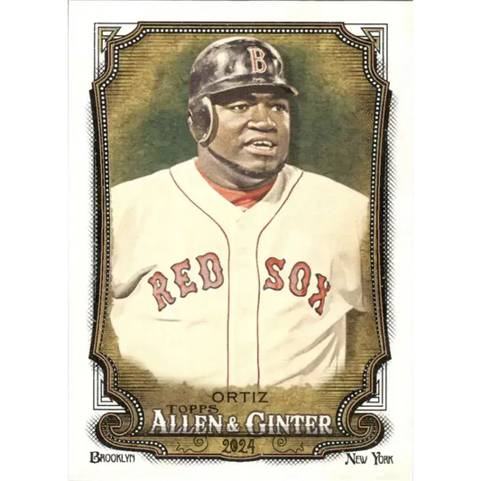 2024 Allen & Ginter #136 David Ortiz NM-MT Boston Red Sox Baseball Card - Baseball Card Single