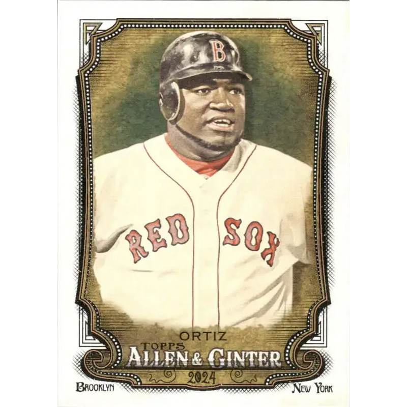 2024 Allen & Ginter #136 David Ortiz NM-MT Boston Red Sox Baseball Card - Baseball Card Single