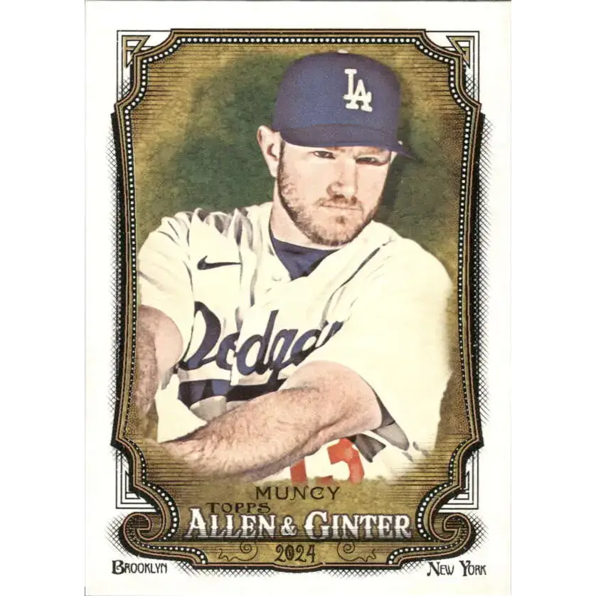 2024 Allen & Ginter #141 Max Muncy NM-MT Los Angeles Dodgers Baseball Card - Baseball Card Single