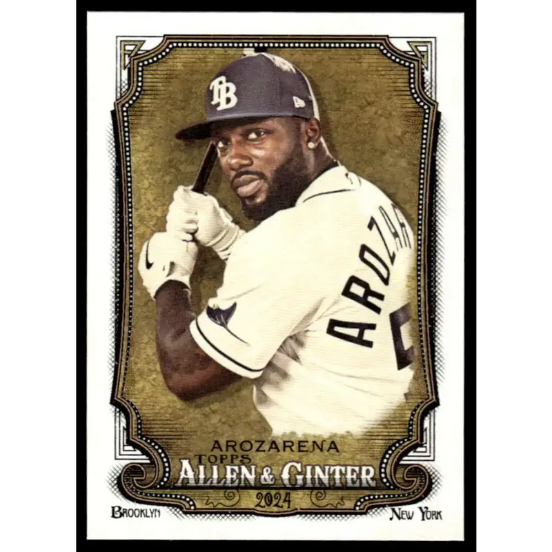 2024 Allen & Ginter #145 Randy Arozarena NM-MT Tampa Bay Rays Baseball Card - Baseball Card Single