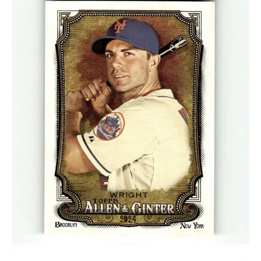 2024 Allen & Ginter #148 David Wright NM-MT New York Mets Baseball Card - Baseball Card Single