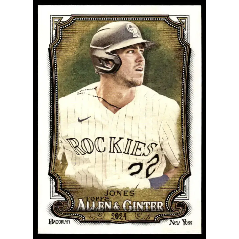 2024 Allen & Ginter #152 Nolan Jones NM-MT Colorado Rockies Baseball Card - Baseball Card Single