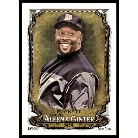 2024 Allen & Ginter #153 Kirby Puckett NM-MT Minnesota Twins Baseball Card - Baseball Card Single