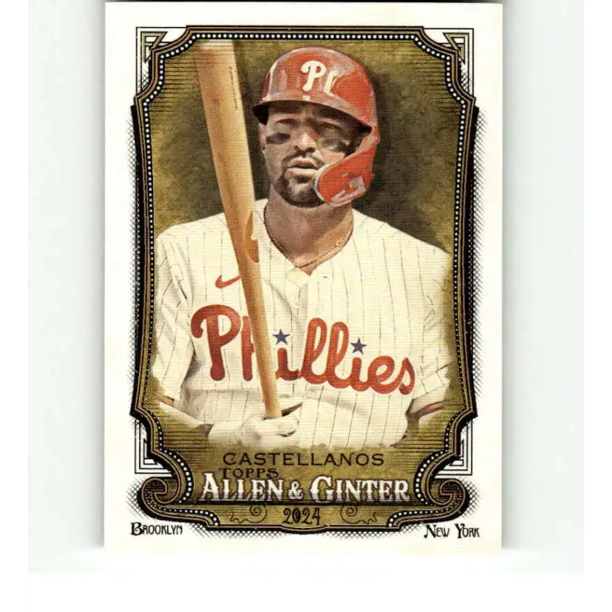 2024 Allen & Ginter #155 Nick Castellanos NM-MT Philadelphia Phillies Baseball Card - Baseball Card Single