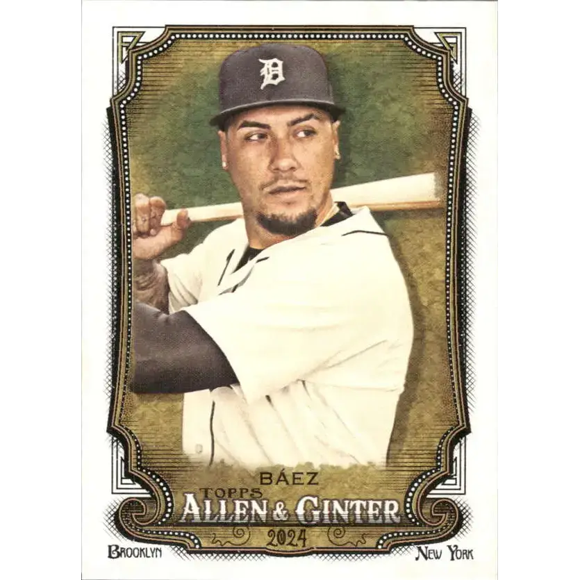 2024 Allen & Ginter #158 Javier Baez NM-MT Detroit Tigers Baseball Card - Baseball Card Single