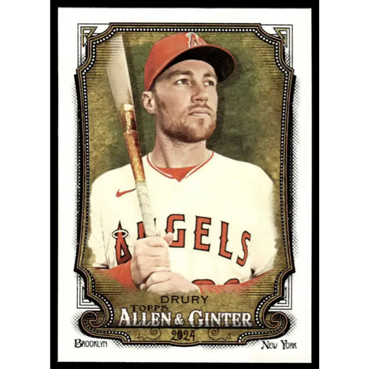 2024 Allen & Ginter #168 Brandon Drury NM-MT Los Angeles Angels Baseball Card - Baseball Card Single