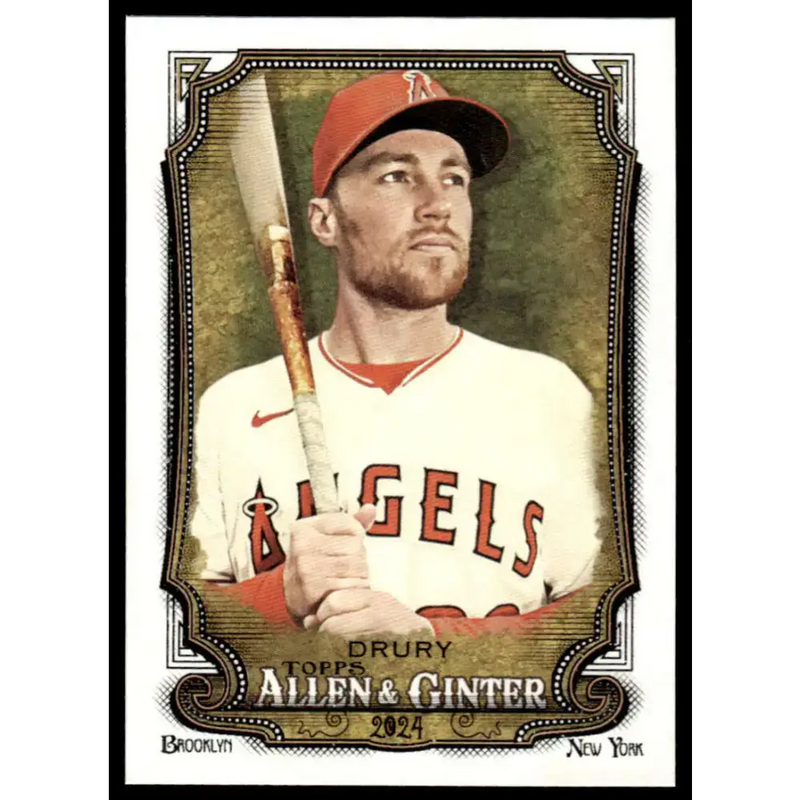2024 Allen & Ginter #168 Brandon Drury NM-MT Los Angeles Angels Baseball Card - Baseball Card Single
