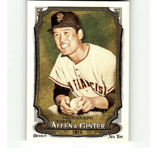 2024 Allen & Ginter #172 Masanori Murakami NM-MT San Francisco Giants Baseball Card - Baseball Card Single
