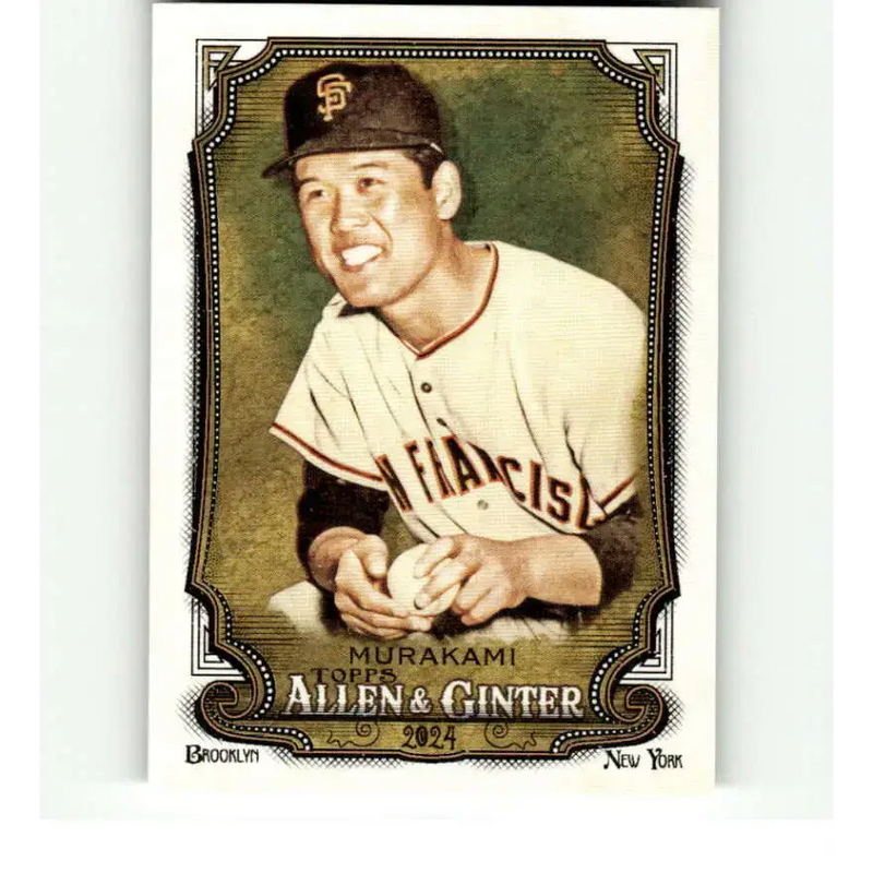 2024 Allen & Ginter #172 Masanori Murakami NM-MT San Francisco Giants Baseball Card - Baseball Card Single