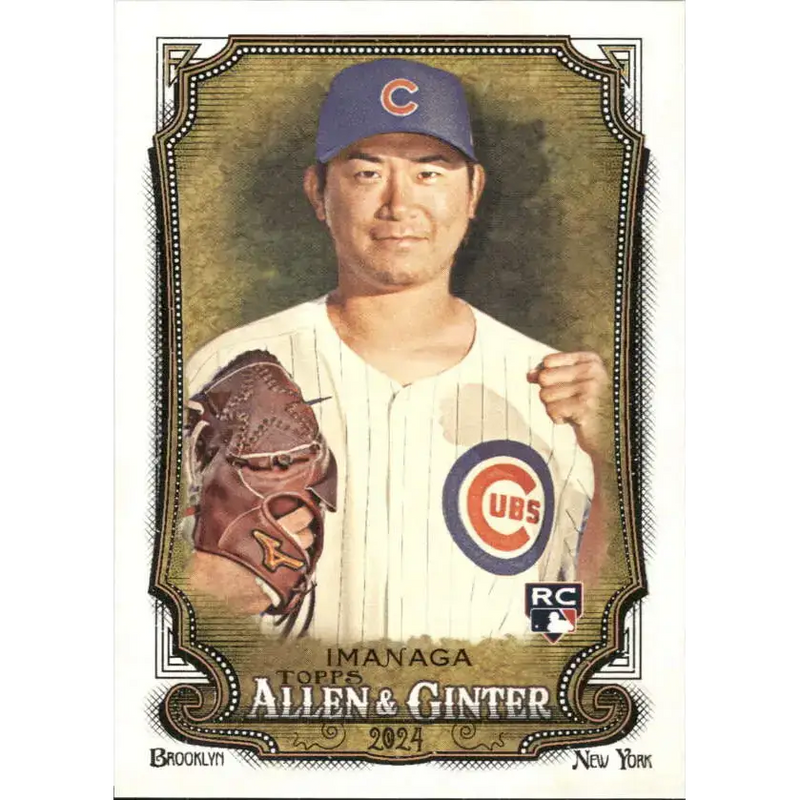 2024 Allen & Ginter #181 Shota Imanaga NM-MT RC Rookie Chicago Cubs Baseball Card - Baseball Card Single