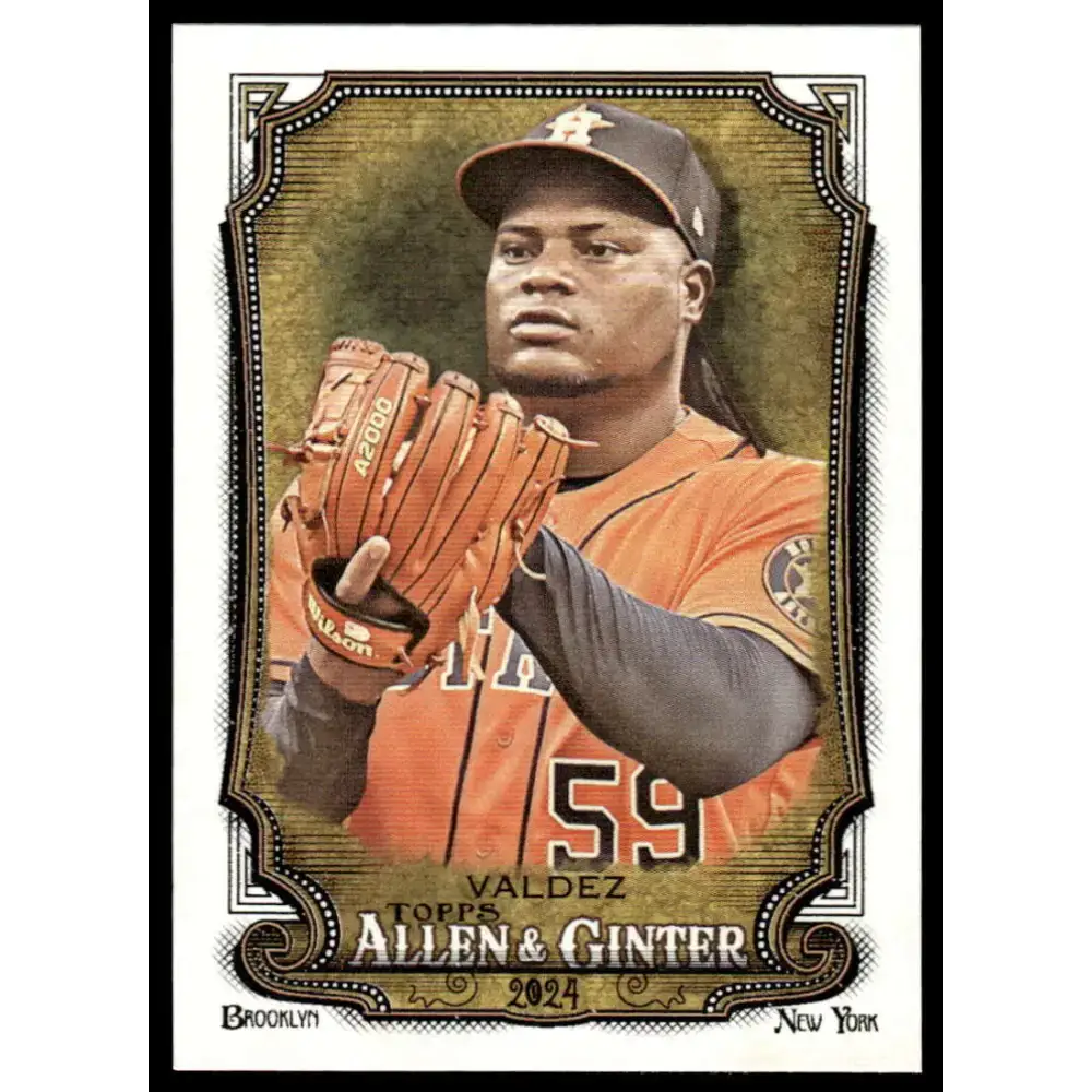 2024 Allen & Ginter #184 Framber Valdez NM-MT Houston Astros Baseball Card - Baseball Card Single