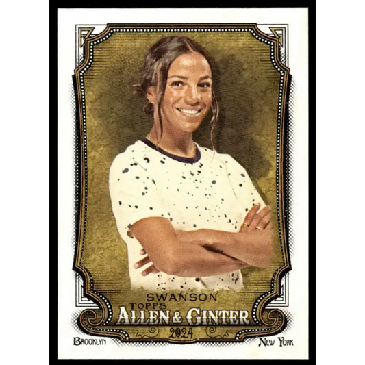 2024 Allen & Ginter #204 Mallory Swanson NM-MT Non-Baseball Baseball Card - Baseball Card Single