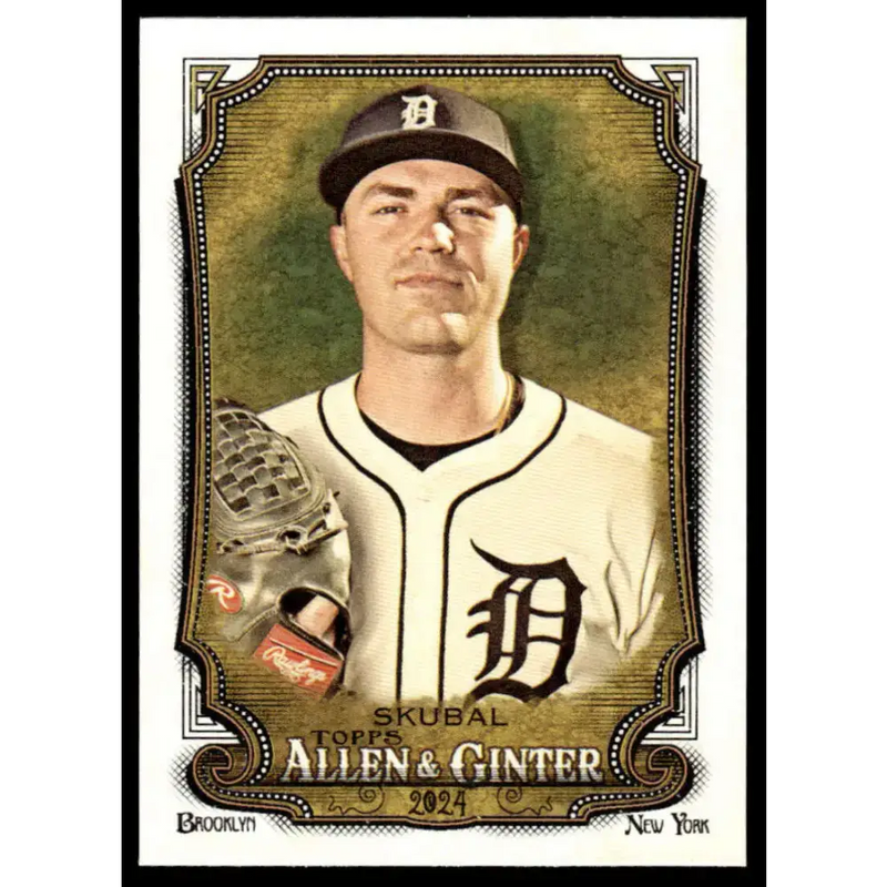 2024 Allen & Ginter #205 Tarik Skubal NM-MT Detroit Tigers Baseball Card - Baseball Card Single
