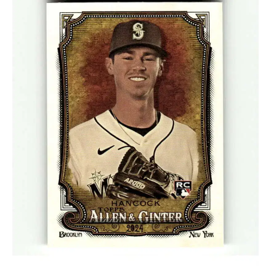 2024 Allen & Ginter #21 Emerson Hancock NM-MT RC Rookie Seattle Mariners Baseball Card - Baseball Card Single