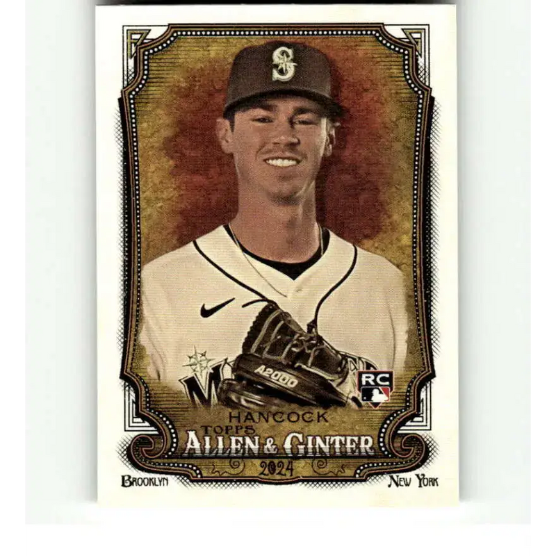 2024 Allen & Ginter #21 Emerson Hancock NM-MT RC Rookie Seattle Mariners Baseball Card - Baseball Card Single