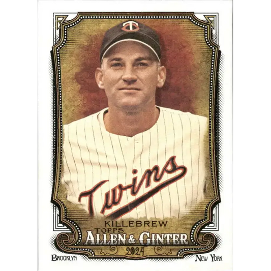 2024 Allen & Ginter #214 Harmon Killebrew NM-MT Minnesota Twins Baseball Card - Baseball Card Single