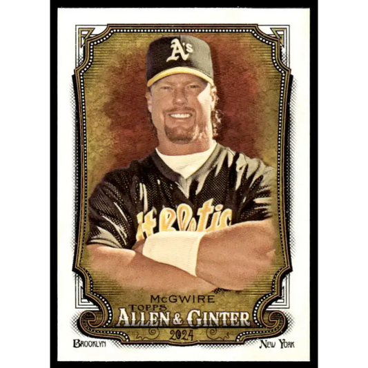 2024 Allen & Ginter #225 Mark McGwire NM-MT Oakland Athletics Baseball Card - Baseball Card Single