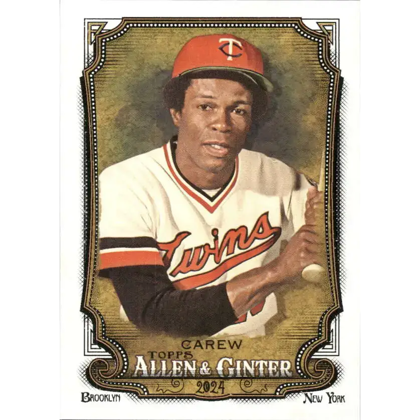 2024 Allen & Ginter #235 Rod Carew NM-MT Minnesota Twins Baseball Card - Baseball Card Single