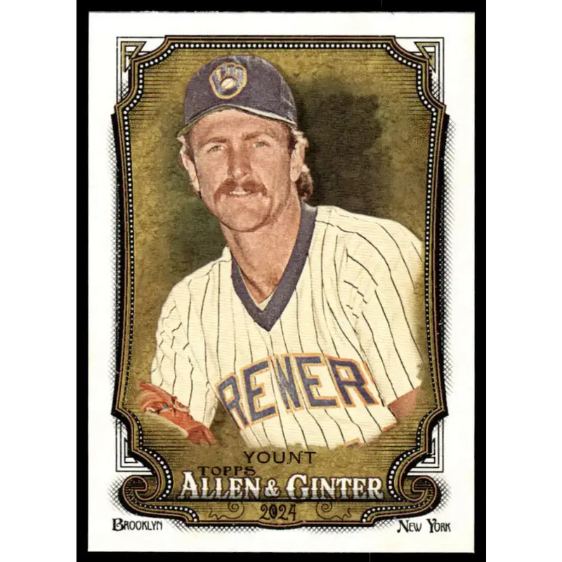 2024 Allen & Ginter #250 Robin Yount NM-MT Milwaukee Brewers Baseball Card - Baseball Card Single