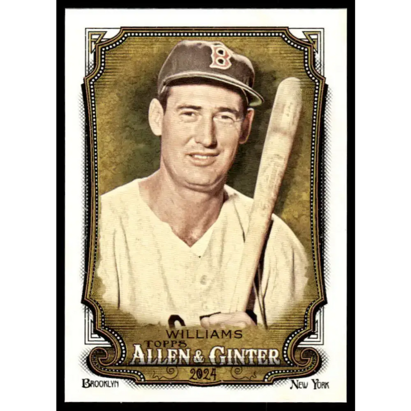 2024 Allen & Ginter #252 Ted Williams NM-MT Boston Red Sox Baseball Card - Baseball Card Single