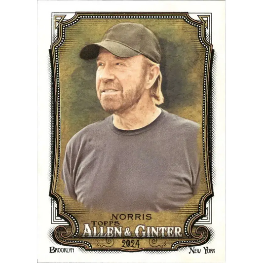2024 Allen & Ginter #255 Chuck Norris NM-MT Non-Baseball Baseball Card - Baseball Card Single