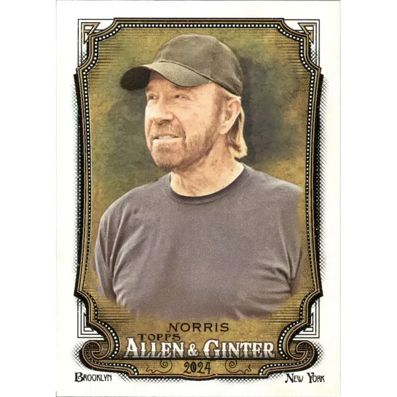 2024 Allen & Ginter #255 Chuck Norris NM-MT Non-Baseball Baseball Card - Baseball Card Single