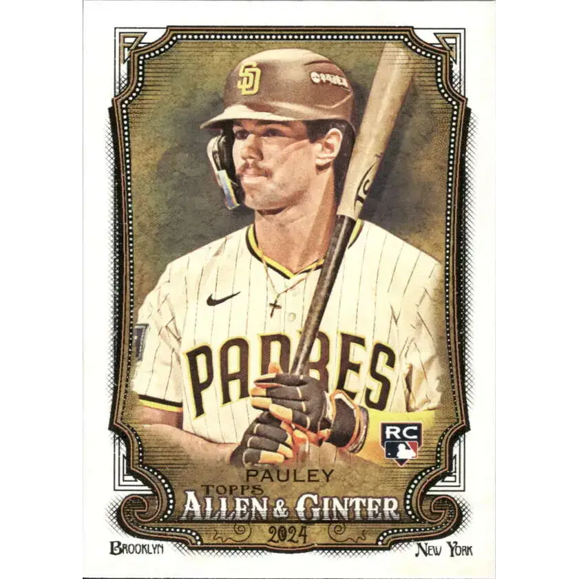 2024 Allen & Ginter #258 Graham Pauley NM-MT RC Rookie San Diego Padres Baseball Card - Baseball Card Single