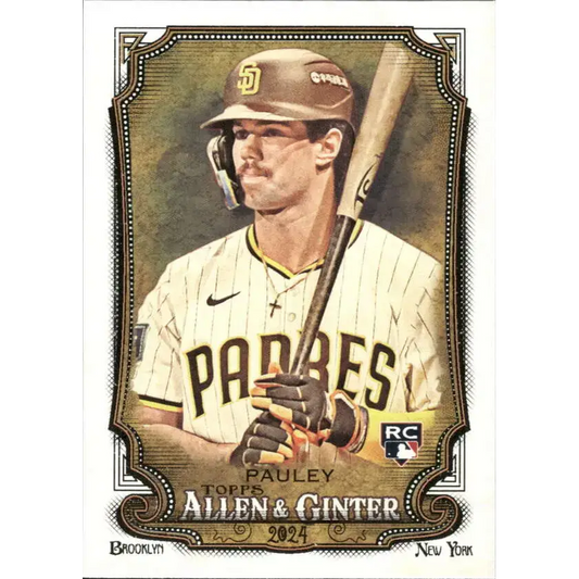 2024 Allen & Ginter #258 Graham Pauley NM-MT RC Rookie San Diego Padres Baseball Card - Baseball Card Single