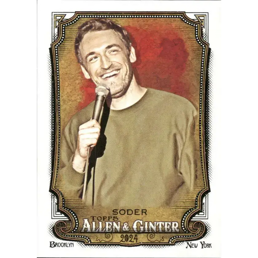 2024 Allen & Ginter #261 Dan Soder NM-MT Non-Baseball Baseball Card - Baseball Card Single
