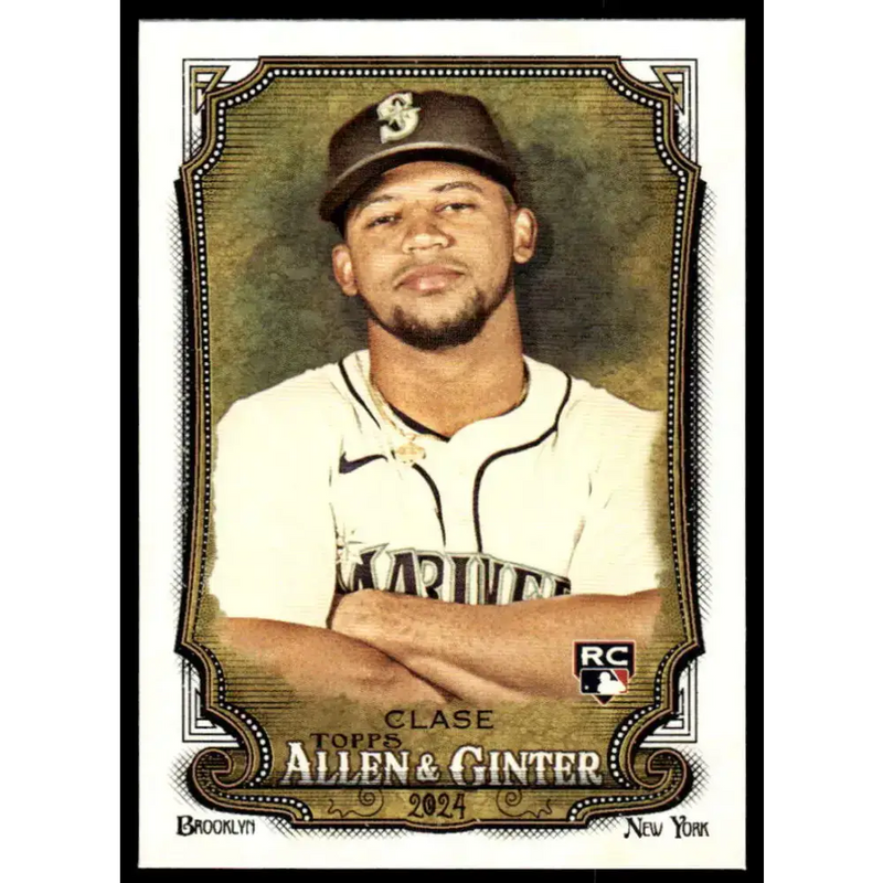 2024 Allen & Ginter #263 Jonatan Clase NM-MT RC Rookie Seattle Mariners Baseball Card - Baseball Card Single