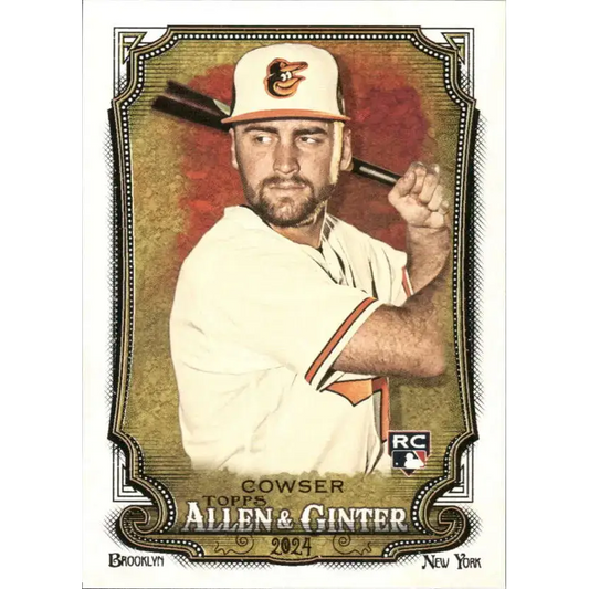 2024 Allen & Ginter #28 Colton Cowser NM-MT RC Rookie Baltimore Orioles Baseball Card - Baseball Card Single