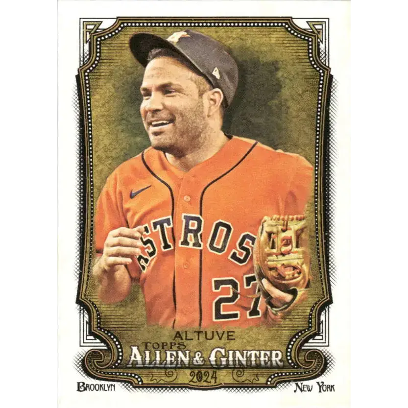 2024 Allen & Ginter #29 Jose Altuve NM-MT Houston Astros Baseball Card - Baseball Card Single