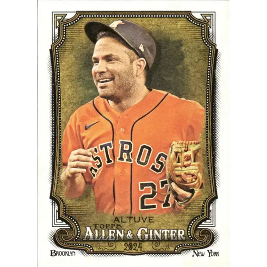 2024 Allen & Ginter #29 Jose Altuve NM-MT Houston Astros Baseball Card - Baseball Card Single
