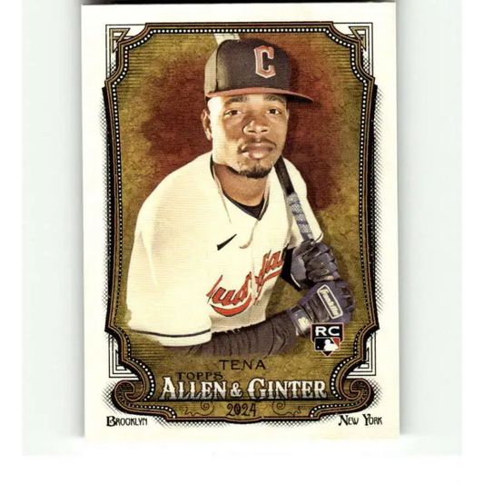 2024 Allen & Ginter #34 Jose Tena NM-MT RC Rookie Cleveland Guardians Baseball Card - Baseball Card Single