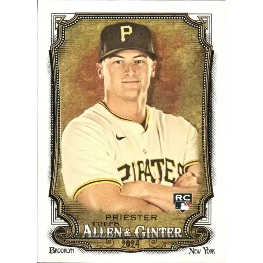 2024 Allen & Ginter #36 Quinn Priester NM-MT RC Rookie Pittsburgh Pirates Baseball Card - Baseball Card Single