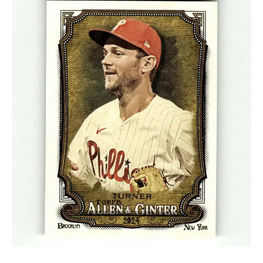 2024 Allen & Ginter #39 Trea Turner NM-MT Philadelphia Phillies Baseball Card - Baseball Card Single