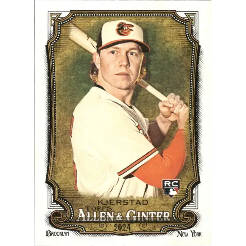 2024 Allen & Ginter #49 Heston Kjerstad NM-MT RC Rookie Baltimore Orioles Baseball Card - Baseball Card Single