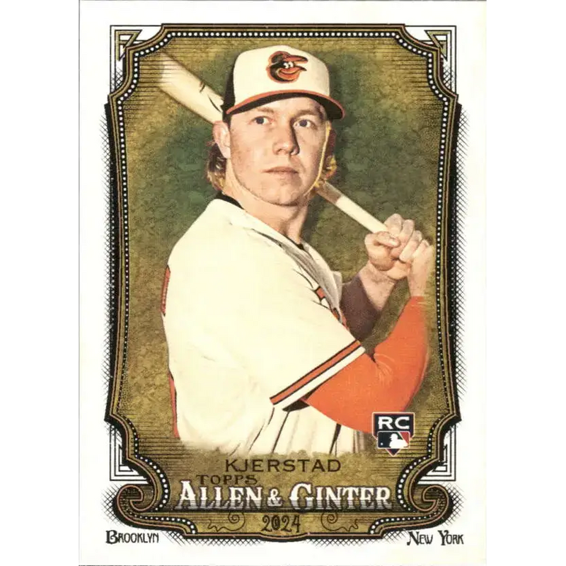 2024 Allen & Ginter #49 Heston Kjerstad NM-MT RC Rookie Baltimore Orioles Baseball Card - Baseball Card Single