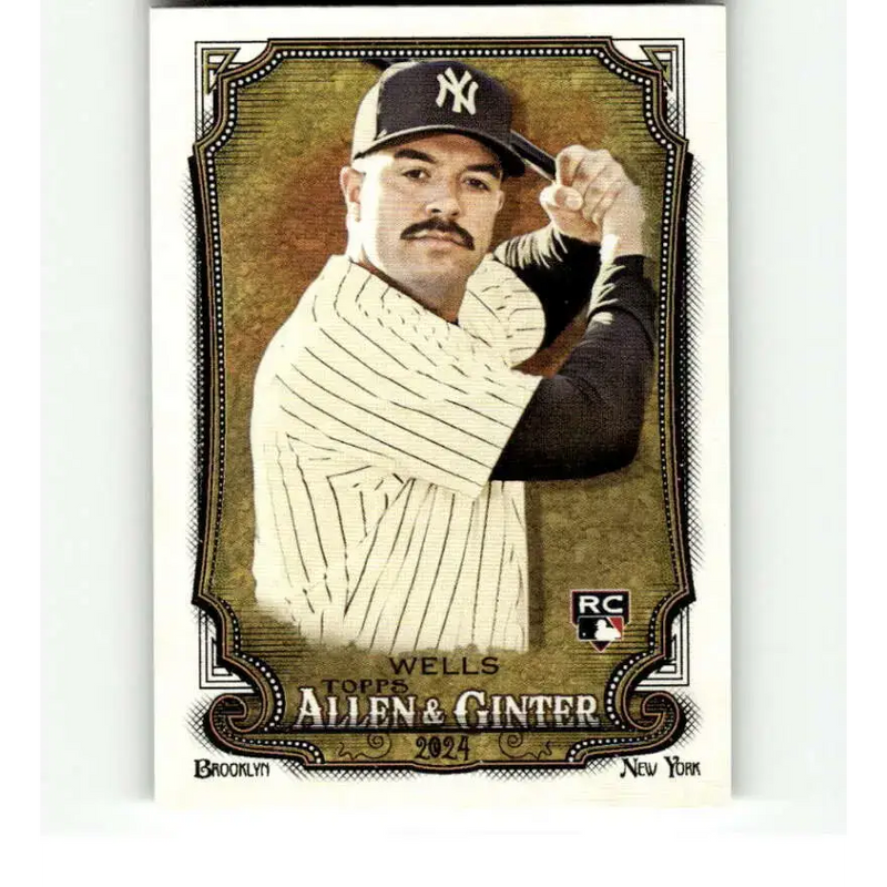 2024 Allen & Ginter #53 Austin Wells NM-MT RC Rookie New York Yankees Baseball Card - Baseball Card Single