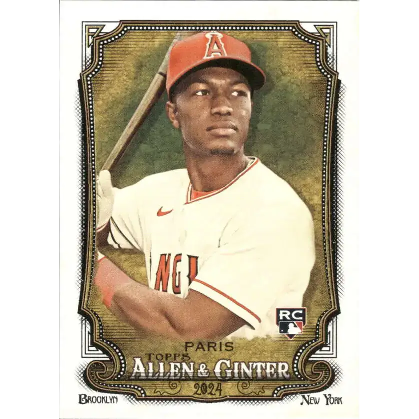2024 Allen & Ginter #56 Kyren Paris NM-MT RC Rookie Los Angeles Angels Baseball Card - Baseball Card Single