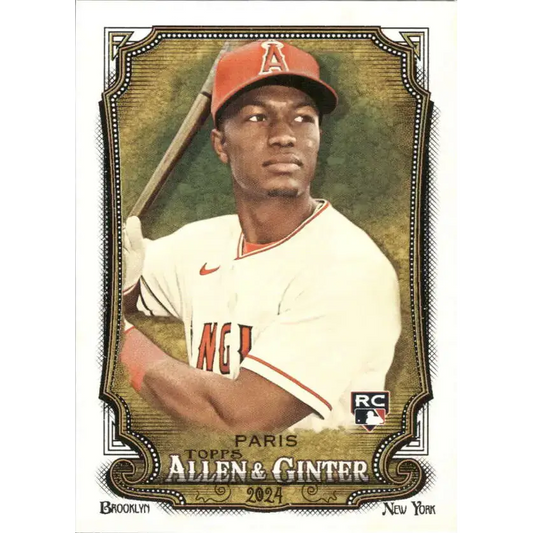 2024 Allen & Ginter #56 Kyren Paris NM-MT RC Rookie Los Angeles Angels Baseball Card - Baseball Card Single