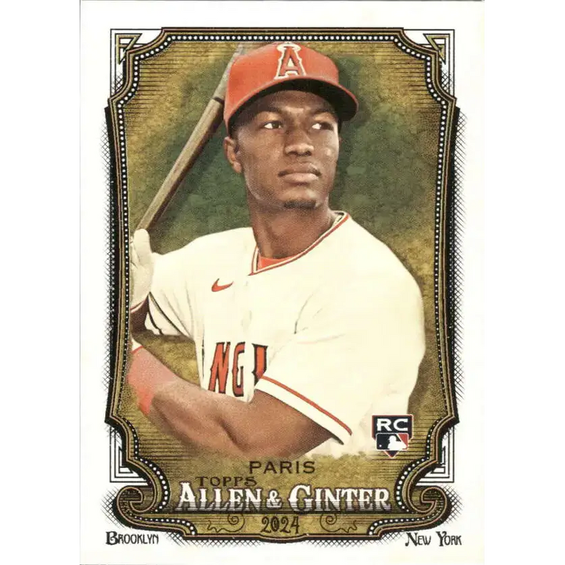 2024 Allen & Ginter #56 Kyren Paris NM-MT RC Rookie Los Angeles Angels Baseball Card - Baseball Card Single
