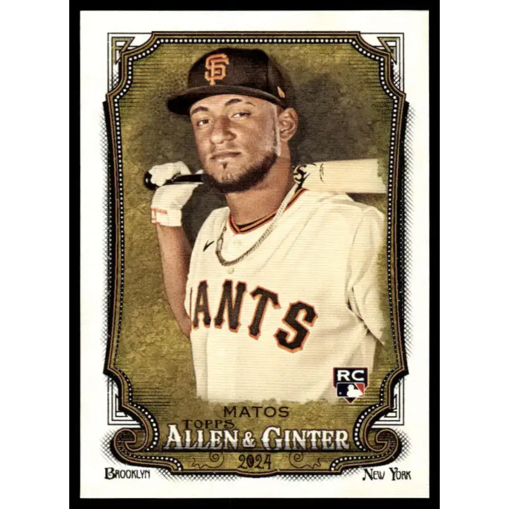2024 Allen & Ginter #59 Luis Matos NM-MT RC Rookie San Francisco Giants Baseball Card - Baseball Card Single