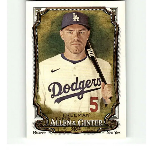 2024 Allen & Ginter #62 Freddie Freeman NM-MT Los Angeles Dodgers Baseball Card - Baseball Card Single