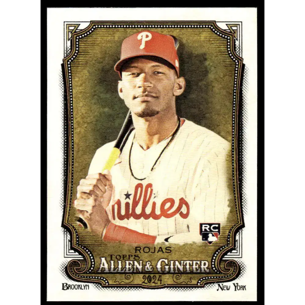 2024 Allen & Ginter #69 Johan Rojas NM-MT RC Rookie Philadelphia Phillies Baseball Card - Baseball Card Single
