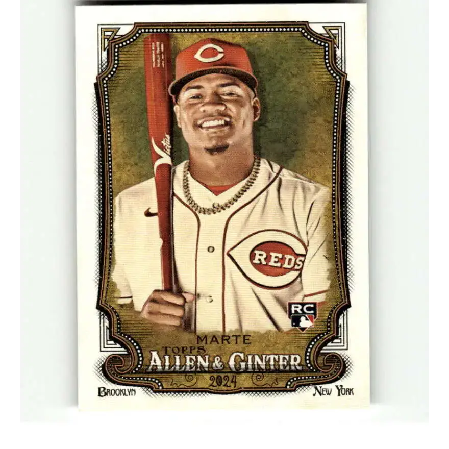 2024 Allen & Ginter #71 Noelvi Marte NM-MT RC Rookie Cincinnati Reds Baseball Card - Baseball Card Single