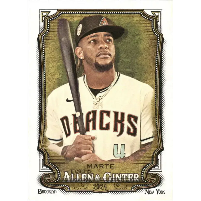 2024 Allen & Ginter #74 Ketel Marte NM-MT Arizona Diamondbacks Baseball Card - Baseball Card Single