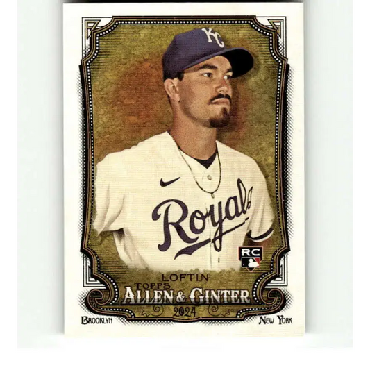 2024 Allen & Ginter #76 Nick Loftin NM-MT RC Rookie Kansas City Royals Baseball Card - Baseball Card Single
